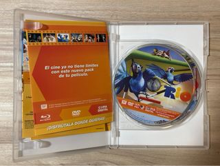 Película Rio DVD + Blu-ray + Copia Digital