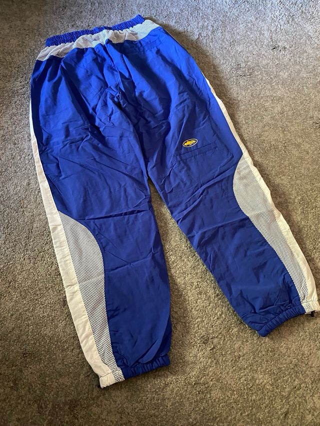 Corteiz x Italia Pantalones Chándal Azules