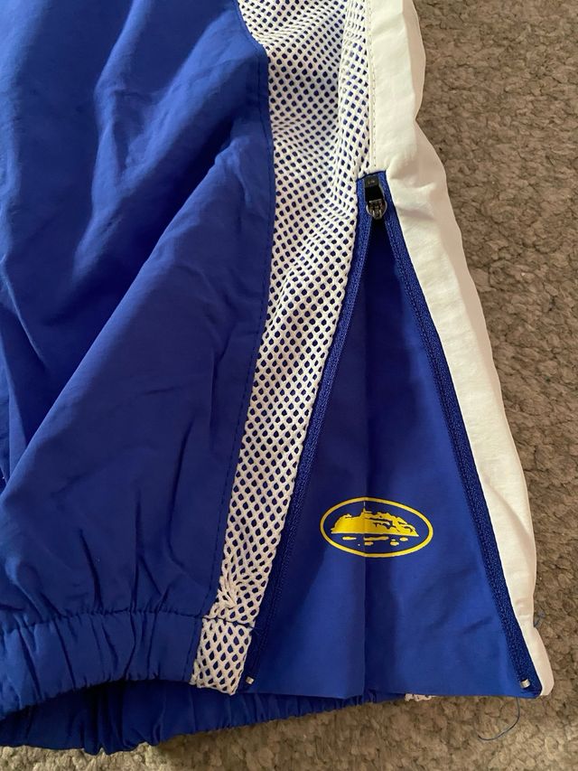 Corteiz x Italia Pantalones Chándal Azules