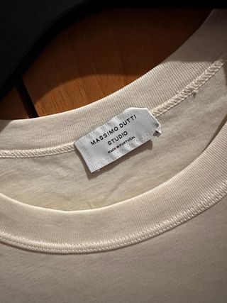 T-shirt Massimo Dutti bianca taglia S