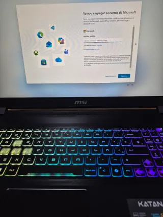 Portátil MSI Katana