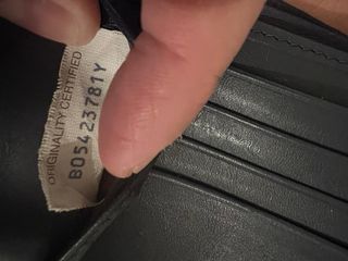 Cartera Bottega Veneta tejida negra