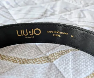 Cintura Liu Jo Nera con Fibbia Logo