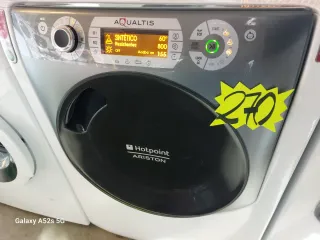 Lavadora Hotpoint Ariston Aqualtis 10/7kg 1600 Rpm