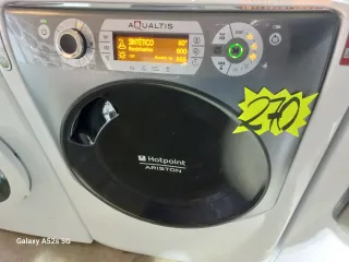 Lavadora Hotpoint Ariston Aqualtis 10/7kg 1600 Rpm