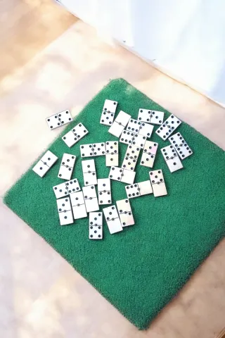 Dominó profesional vintage