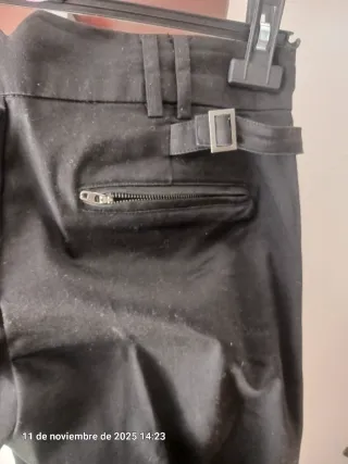 Pantalón Stradivarius Talla 38 Negro