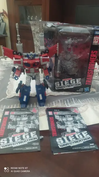 Transformers Siege Optimus Prime WFC-S40