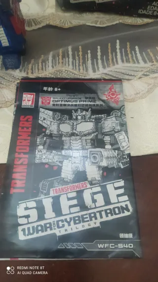 Transformers Siege Optimus Prime WFC-S40