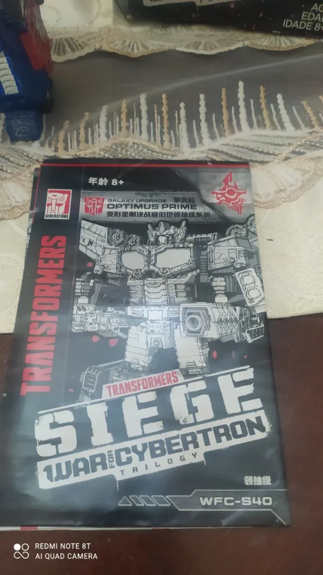 Transformers Siege Optimus Prime WFC-S40