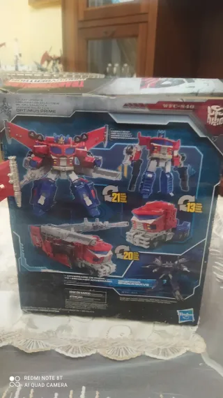 Transformers Siege Optimus Prime WFC-S40