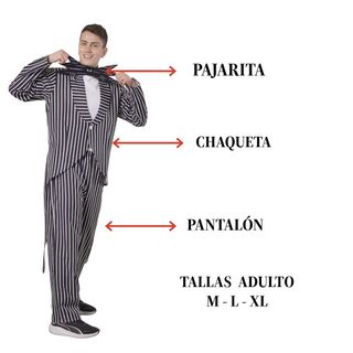 Disfraz Jack Skellington Talla M