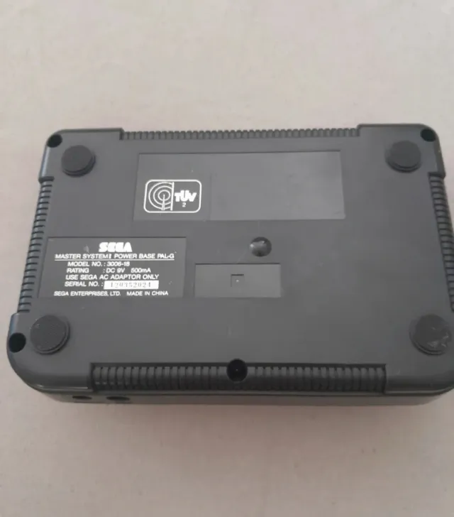 Consola Sega Master System II Negra