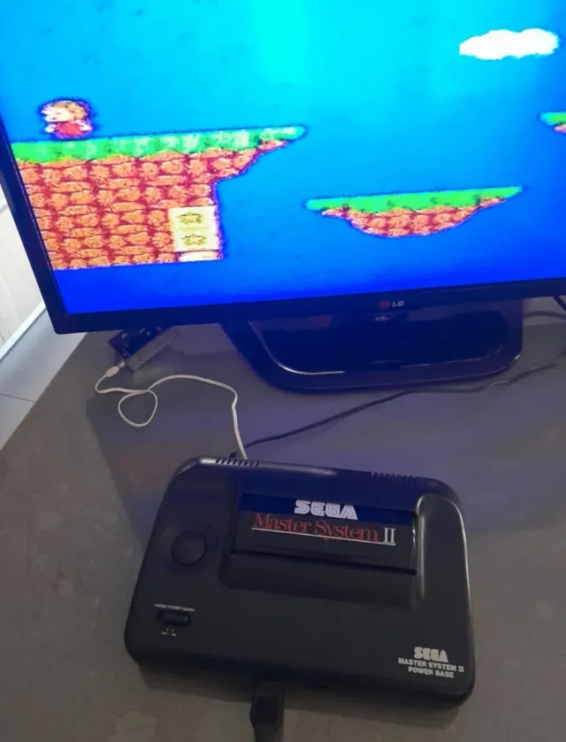 Consola Sega Master System II Negra