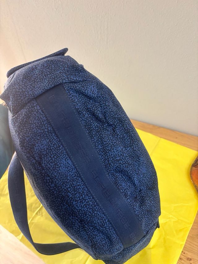 Borsa Hobo Borbonese Blu