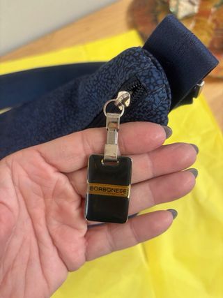 Borsa Hobo Borbonese Blu