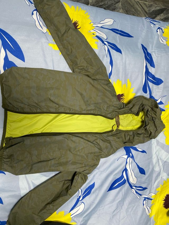 Pack Camuflaje: abrigo Militar y Cortavientos