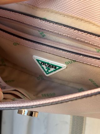 Bolso Guess Rosa Cadena Dorada