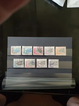 Sellos Colonia Española Guinea 1924. Casa Nipa