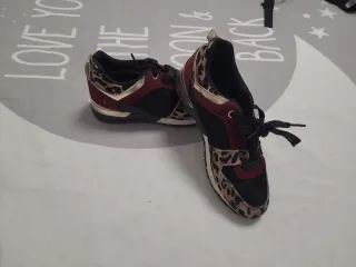 Zapatillas deportivas mujer leopardo