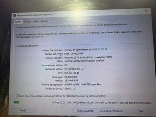 Ordenador portátil HP gris/plateado