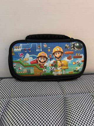 Nintendo Switch Lite Blu con custodia Mario