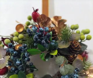 Centrotavola/porta candela decorativo