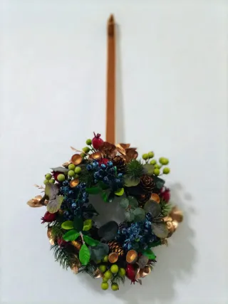 Centrotavola/porta candela decorativo