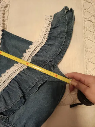 Mono vaquero niña talla 15 años