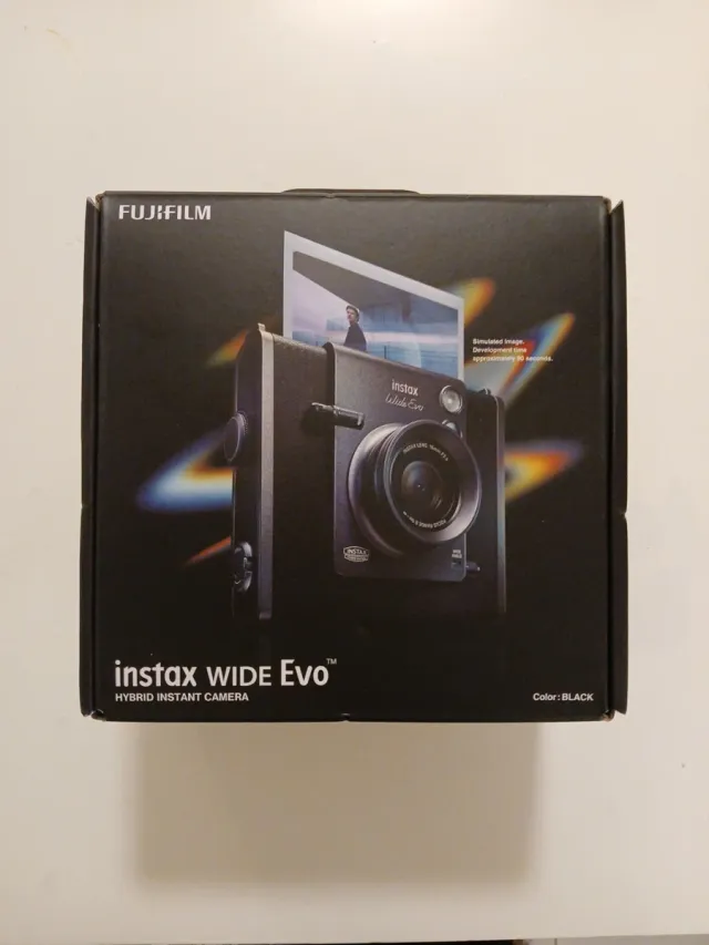 Fujifilm Instax Wide Evo Cámara Instantánea Híbrid