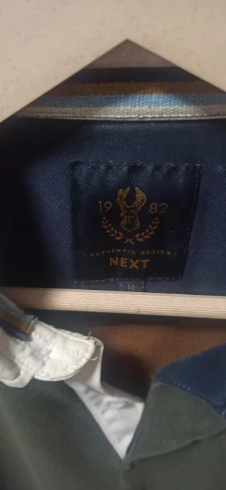 Polo Next manga larga colores