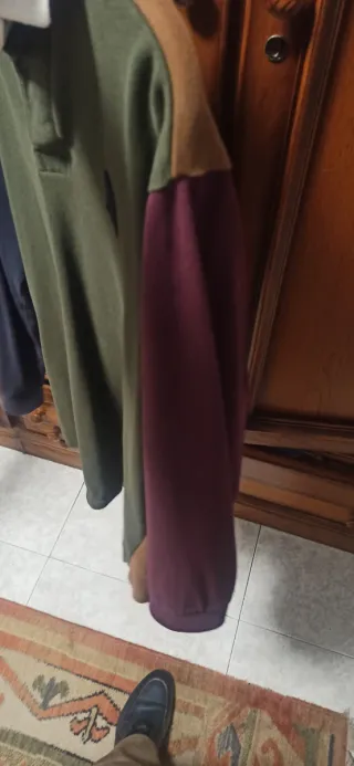 Polo Next manga larga colores