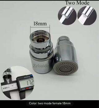 Extensión Grifo 2 Modos 18mm hembra.