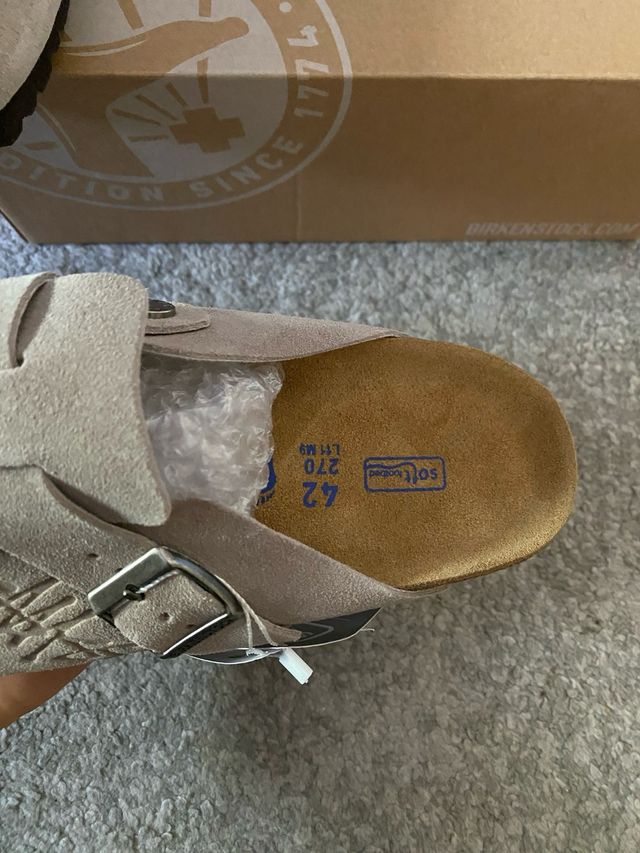 Birkenstock x Stüssy Beige Talla 42