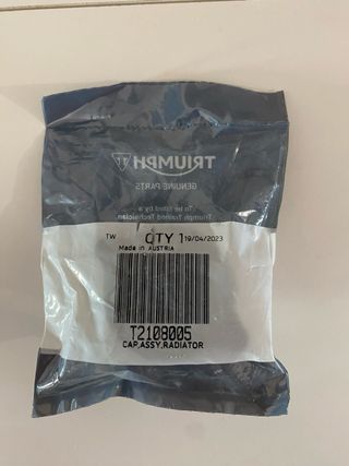 Tappo radiatore Triumph Speed Triple