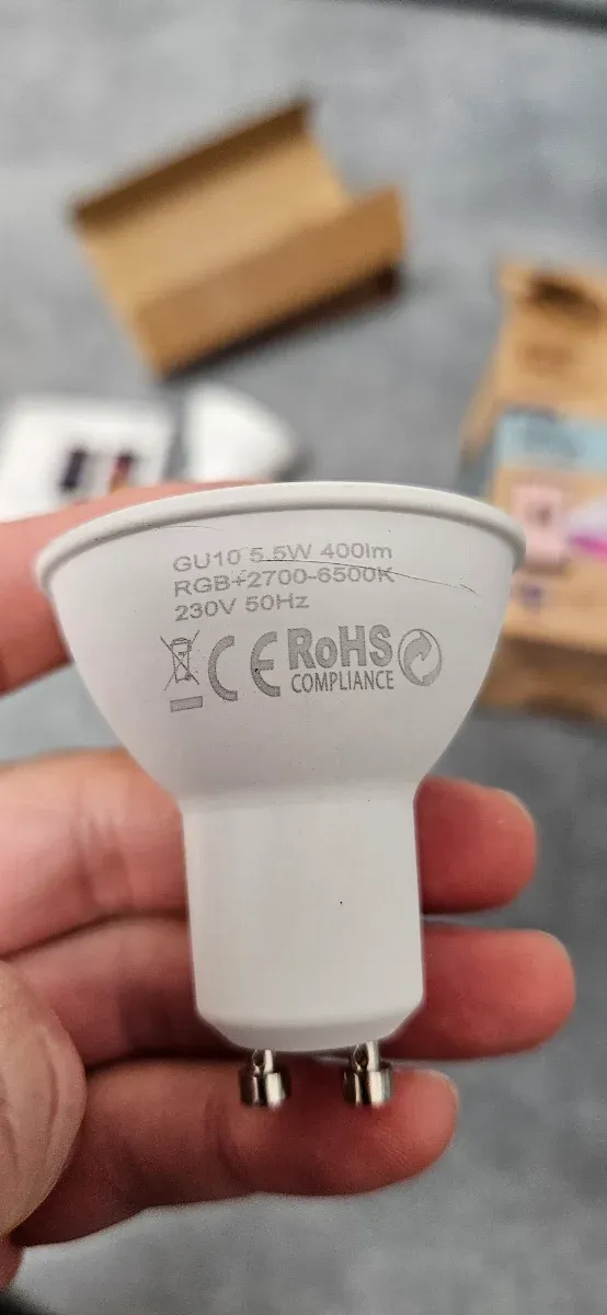 Pack 3 Bombillas LED Inteligentes Spot GU10