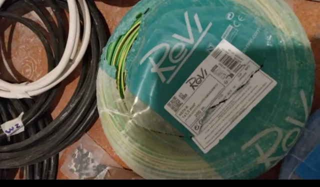 Lote Cables Eléctricos Varios Colores