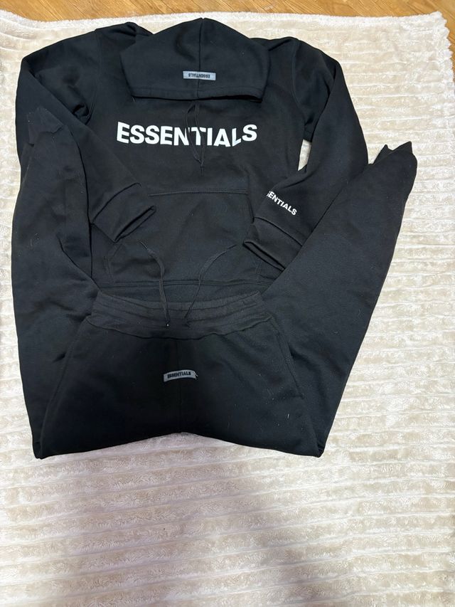 Chándal Essentials Negro