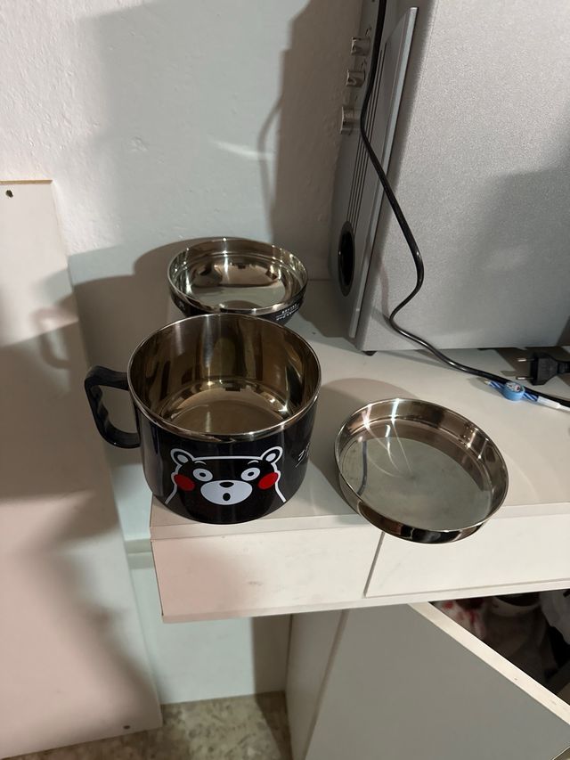 Tartera decorativa negra