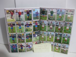 ALBUM DE CROMOS IMPRESOS LIGA FHER DISGRA 67 68