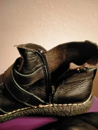 Botines piel negros mujer talla 37