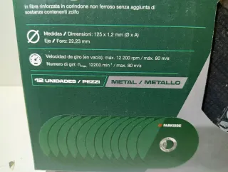 Lote Discos Radial PARKSIDE