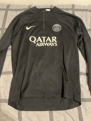 Sudadera Nike Negra Media Cremallera