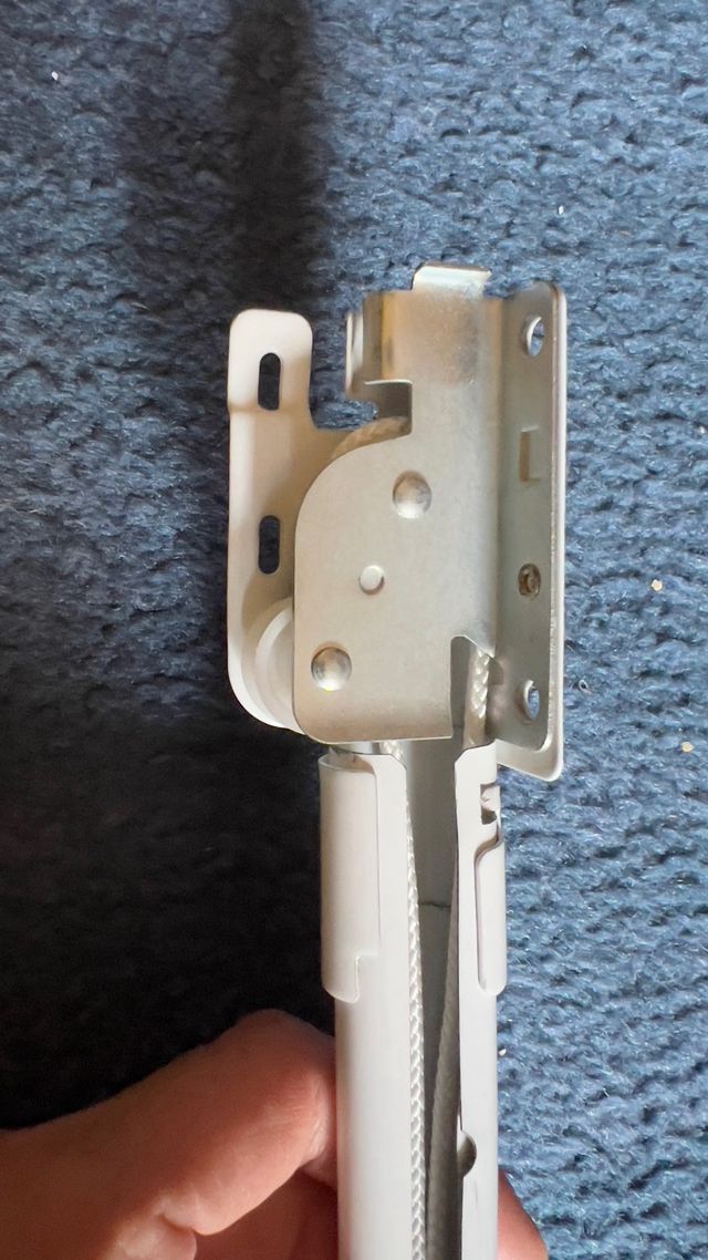 Riel Cortina Extensible NUEVO 120-210 con Cuerda