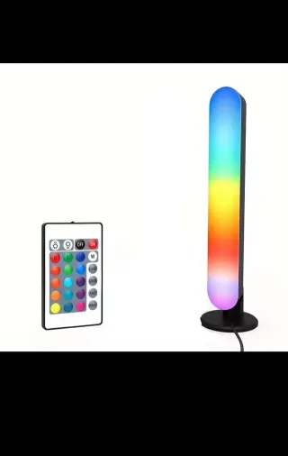 Luz ambiental LED para mesa escritorio, PC y TV.