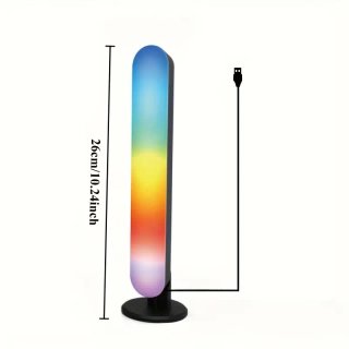 Luz ambiental LED para mesa escritorio, PC y TV.