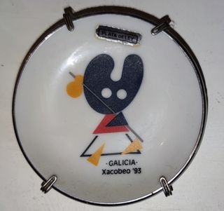 Recuerdo Plata de Ley Galicia Xacobeo '93