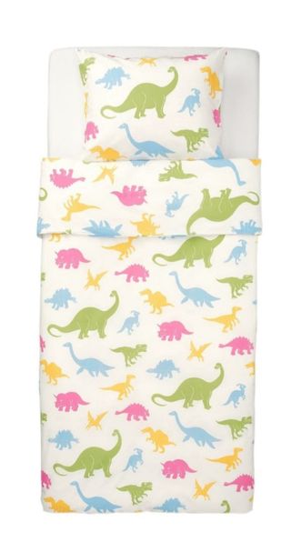Funda Nordica de cama individual dinosaurios