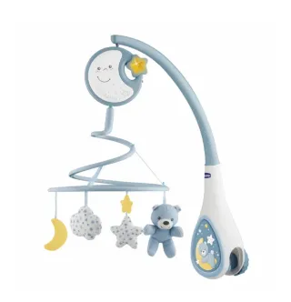 Móvil de cuna musical con peluches