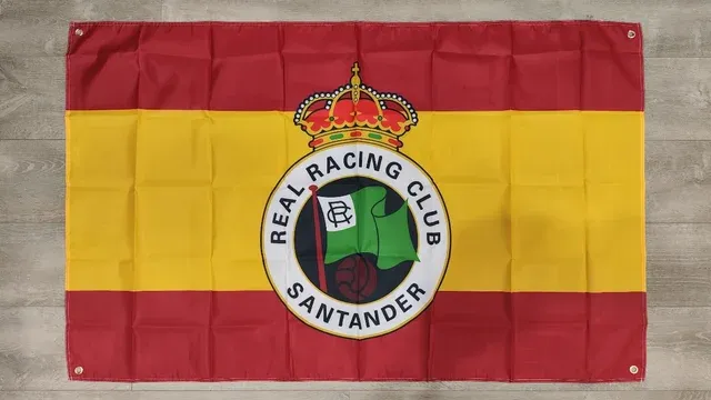 Bandera del Racing Club de Santander y de España